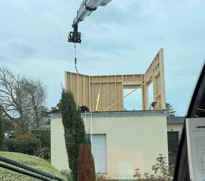 Surélévation en bois Ouistreham