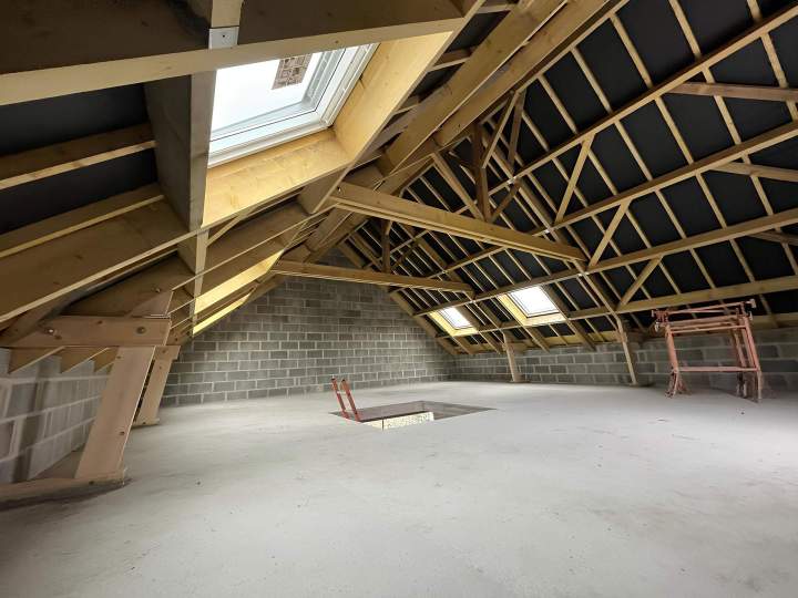 Extension ossature bois  Ouistreham