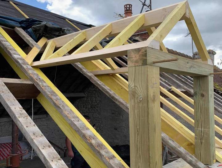 Entreprise de charpente, couverture et menuiserie  Ouistreham