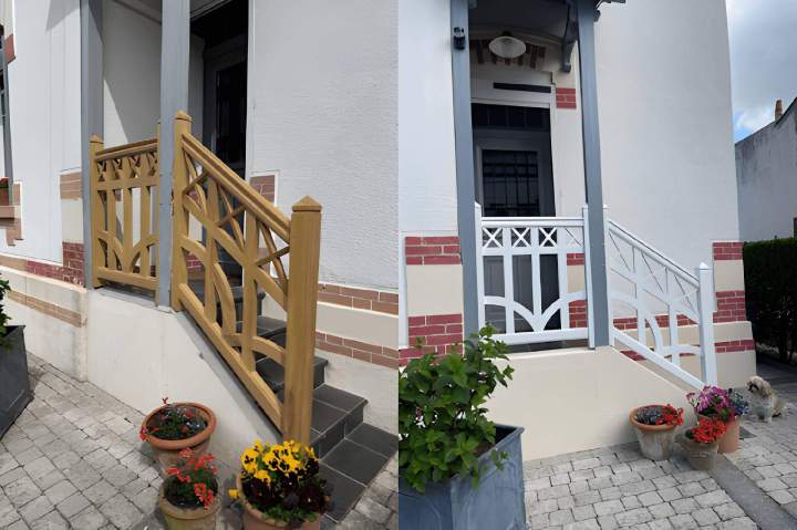 Garde-corps en bois Ouistreham